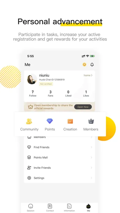 FireChat-Insights Blockchain Screenshots