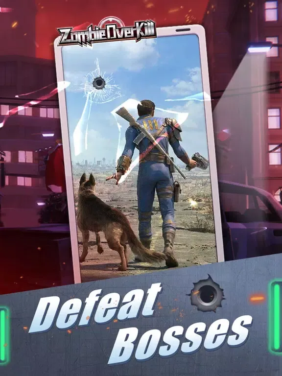 Tangkapan skrin Zombie OverKill iPad 