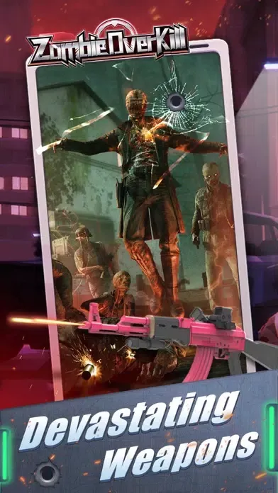 Tangkapan skrin Zombie OverKill