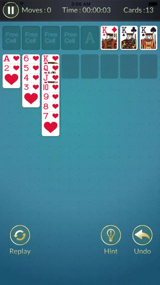 Freecell - Solitaire card game puzzle應用截圖