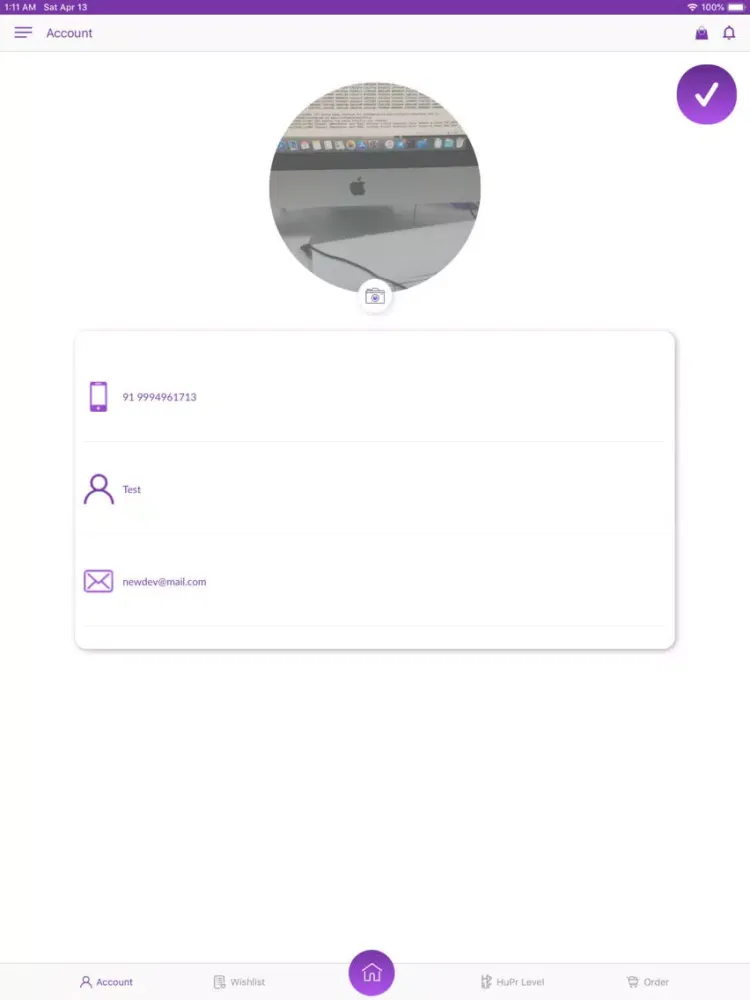 Capturas de pantalla de HuPr iPad 