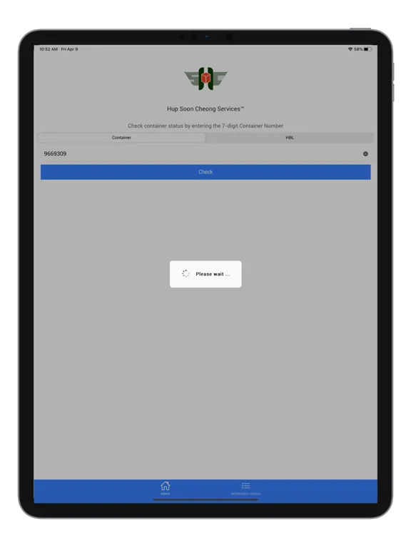 ภาพหน้าจอของ Hup Soon Cheong iPad 