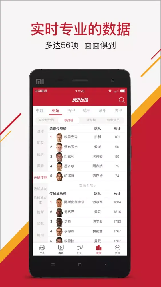 Ảnh chụp màn hình của 虎扑足球-认真的足球最有趣