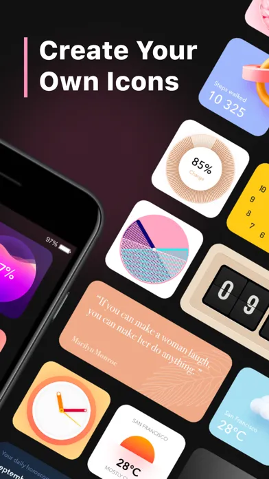 Aesthetic & Custom Homescreen Ekran Görüntüleri
