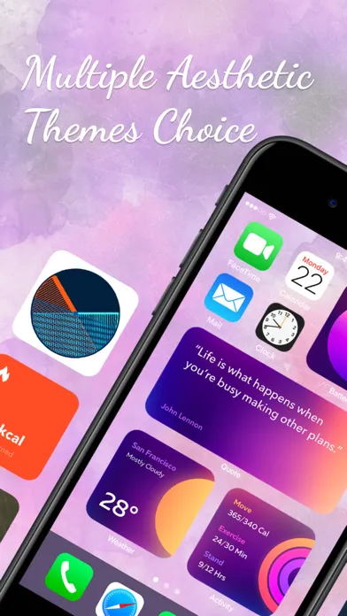Aesthetic & Custom Homescreen Ekran Görüntüleri