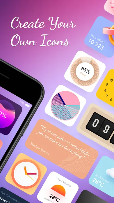 Aesthetic & Custom Homescreen Ekran Görüntüleri