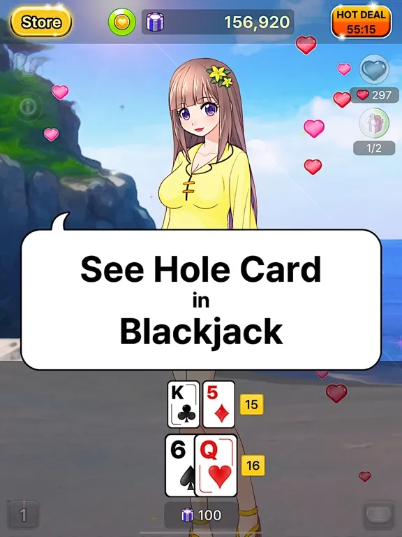 Anime Casino Dealers iPad  스크린샷