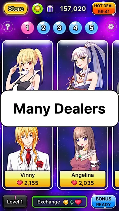 Anime Casino Dealers 스크린샷