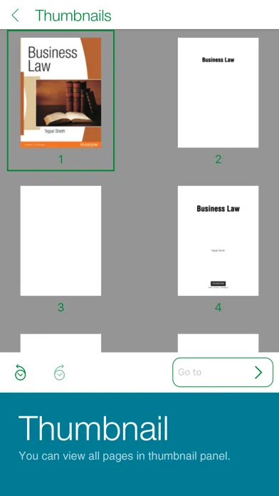 Captures d'écran de eLibrary Access