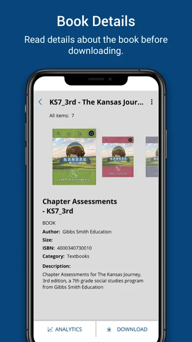 Screenshot di Gibbs Smith Education 3.0