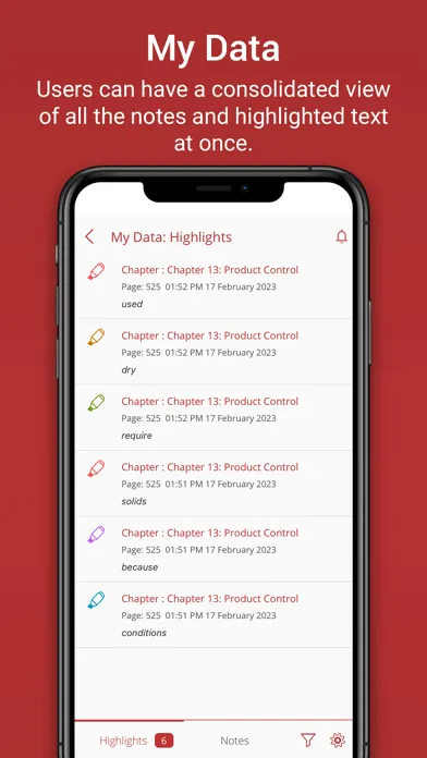 Screenshot di IFSTA eLibrary