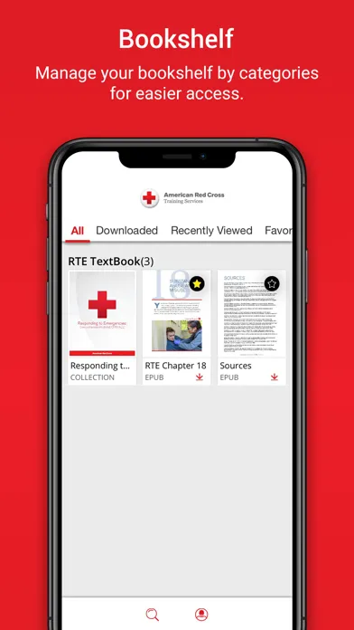 Screenshot di eBooks: American Red Cross