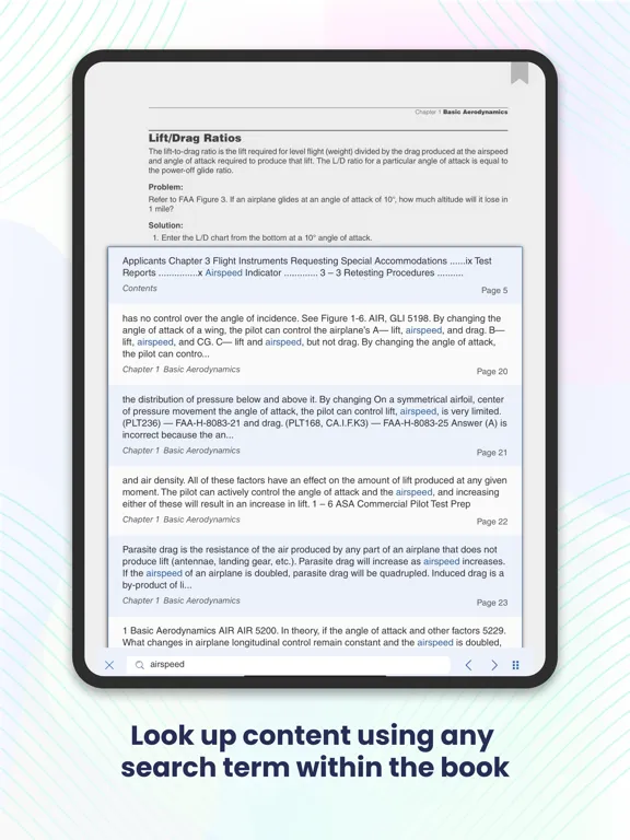 Ảnh chụp màn hình của ASA Library iPad 