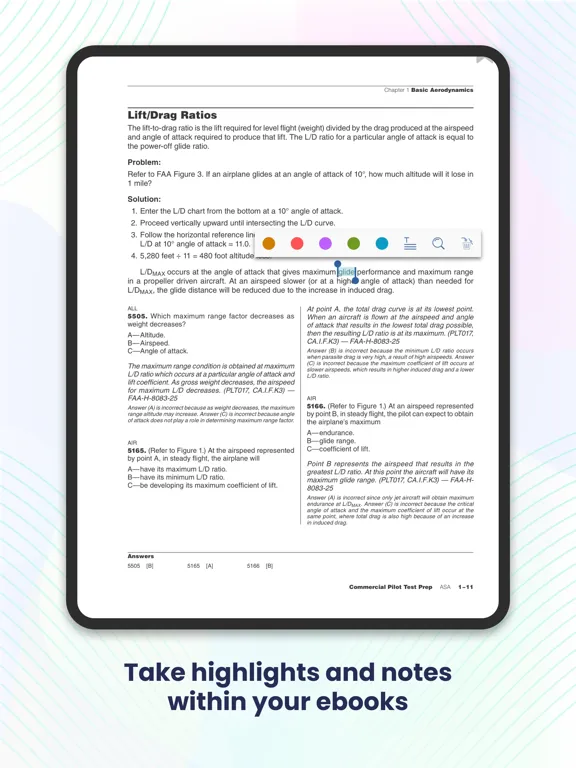 Ảnh chụp màn hình của ASA Library iPad 