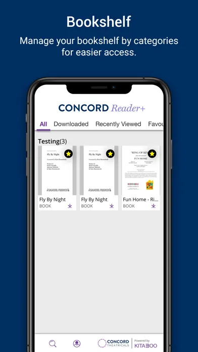 Concord Reader + スクリーンショット