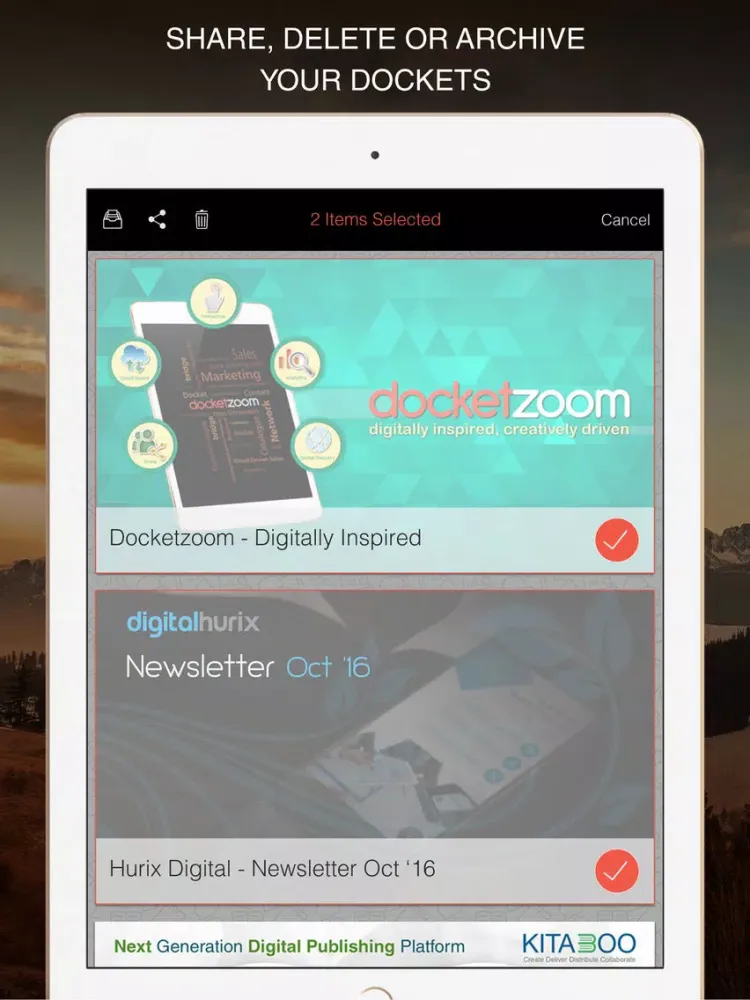 docketzoom iPad  Screenshots