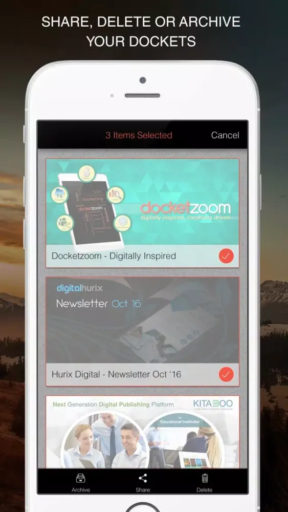 docketzoom Screenshots