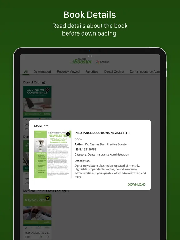 Practice Booster iPad  Screenshots