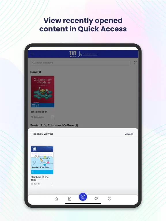 Melton eBooks iPad  سکرین شاٹس