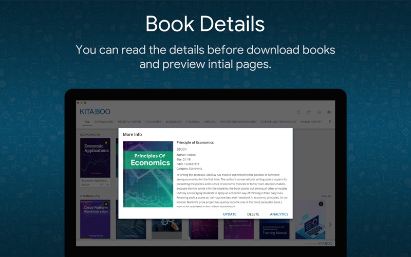 Capturas de pantalla de Kitaboo Desktop Reader