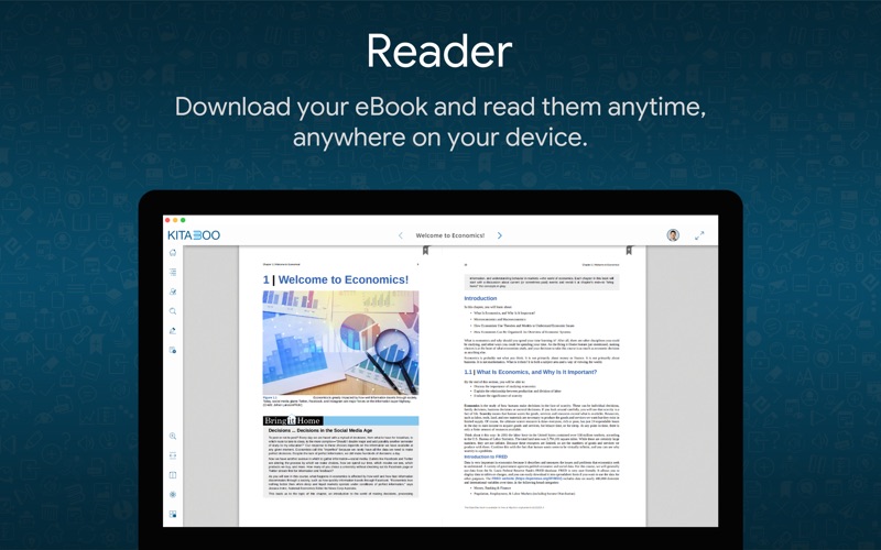 Capturas de pantalla de Kitaboo Desktop Reader