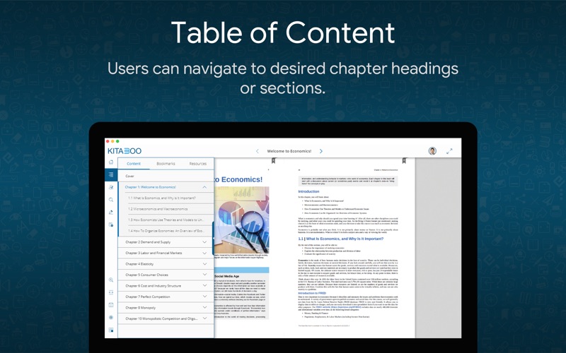 Capturas de pantalla de Kitaboo Desktop Reader