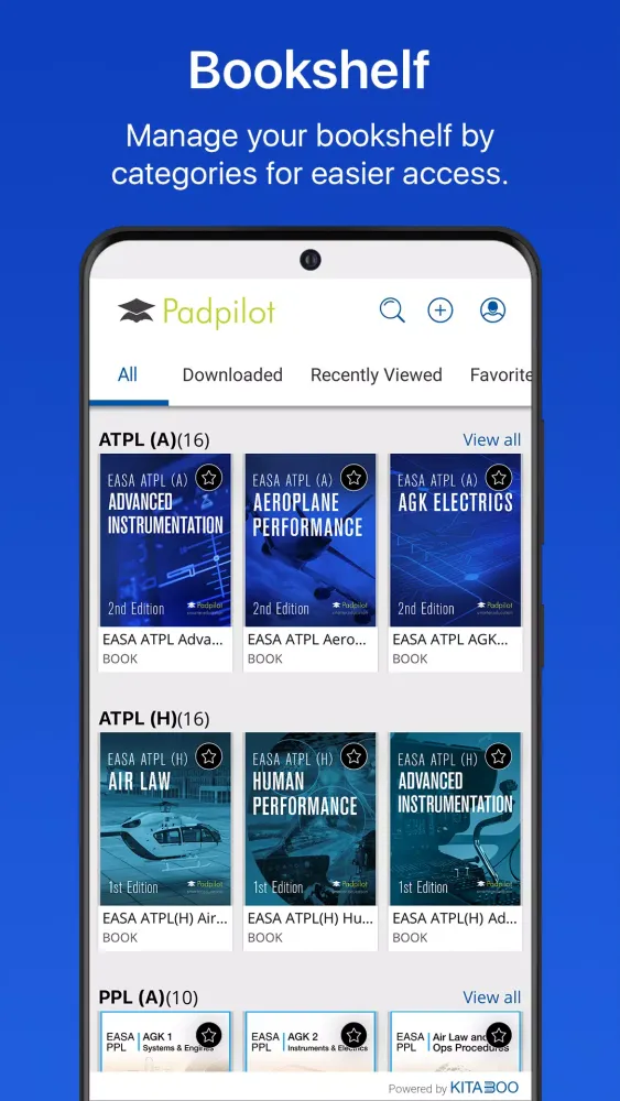 Captures d'écran de Padpilot E-Reader