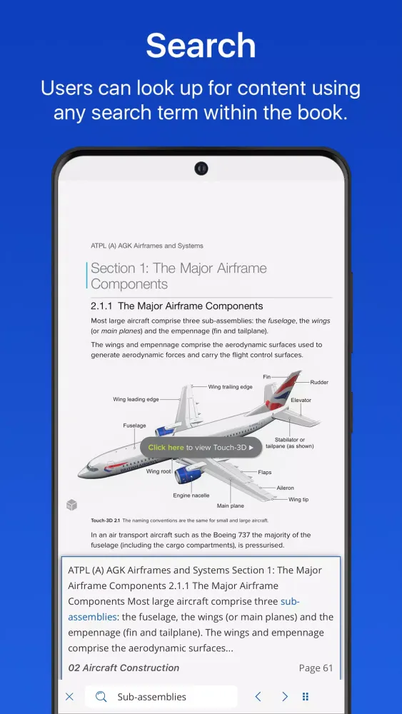 Captures d'écran de Padpilot E-Reader