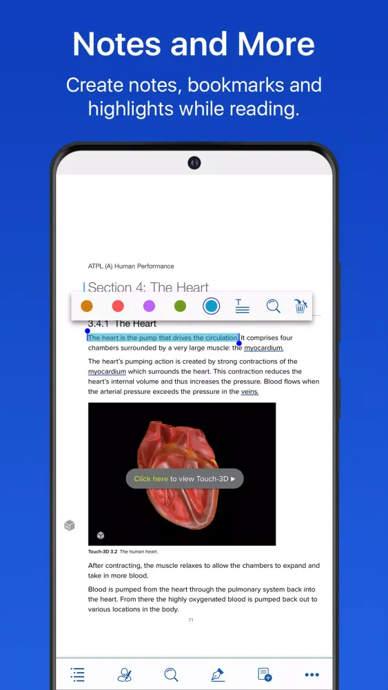Captures d'écran de Padpilot E-Reader