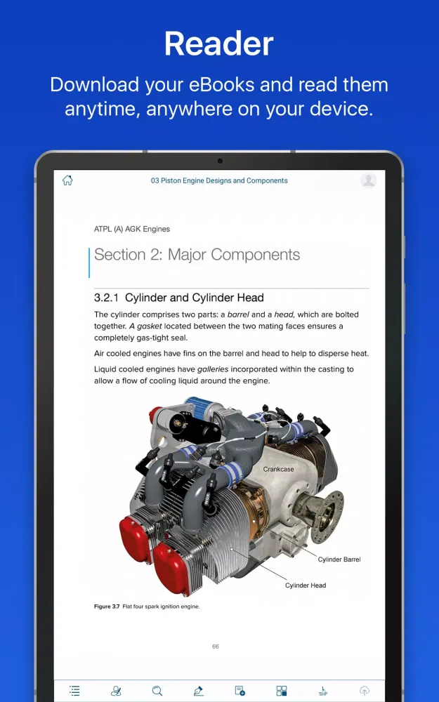 Captures d'écran de Padpilot E-Reader