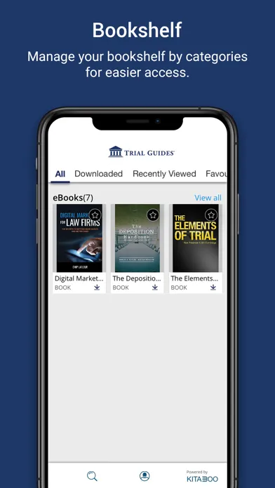 Ảnh chụp màn hình của TRIAL GUIDES™ APP FOR LAWYERS
