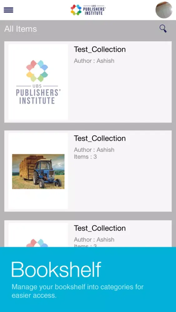 UBS eReader Screenshots