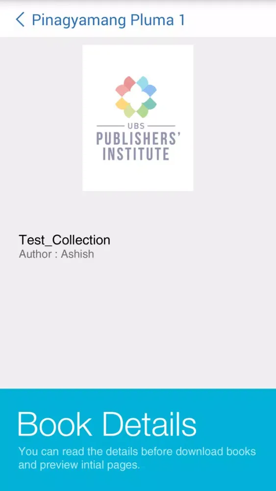 UBS eReader Screenshots