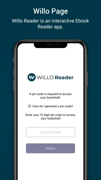 Willo Labs Mobile Reader Screenshots