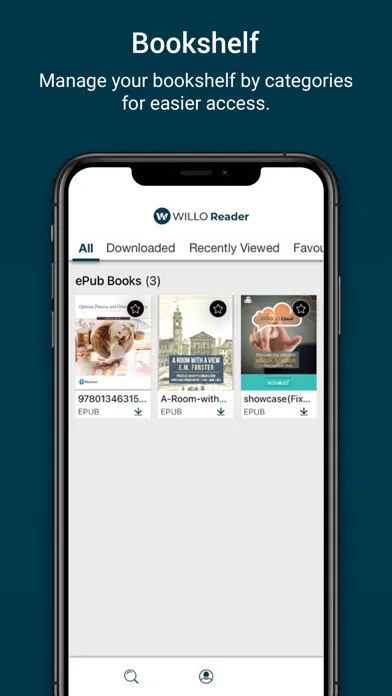Willo Labs Mobile Reader Screenshots