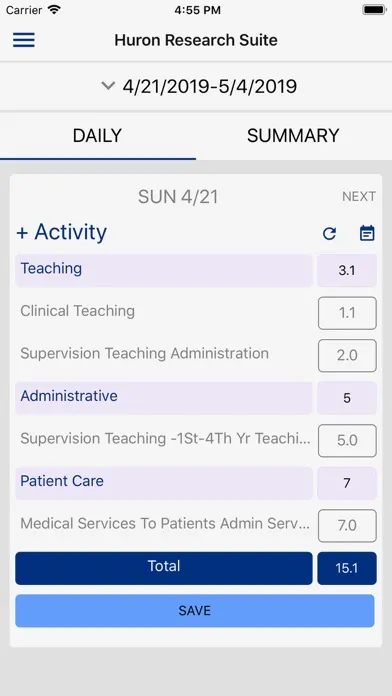 Huron ECC Screenshots