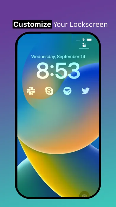Lockscreen Custom - Widget سکرین شاٹس
