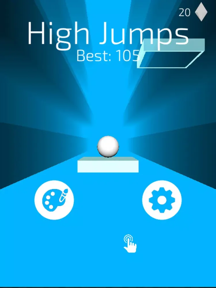 Ball High Jump iPad 应用截图