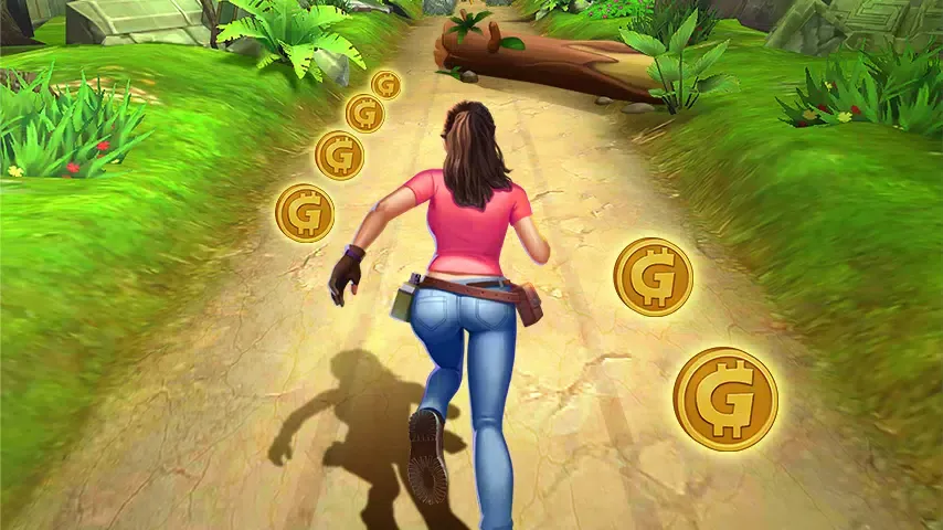 Screenshot di Endless Run: Jungle Escape