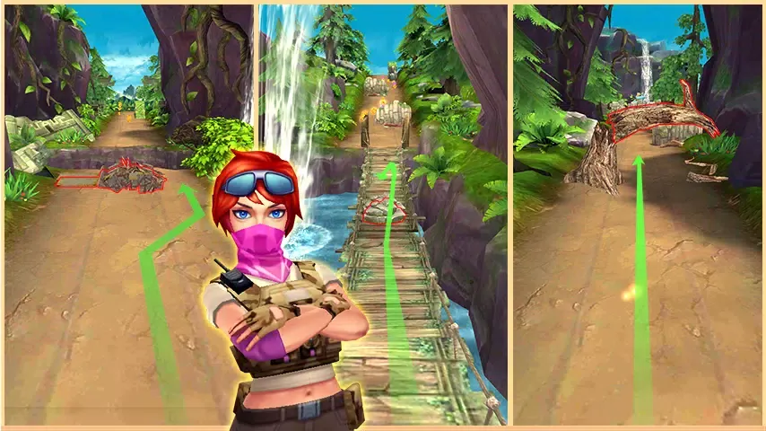 Screenshot di Endless Run: Jungle Escape