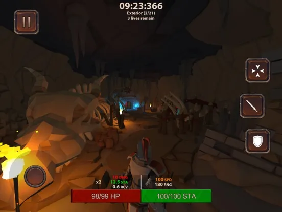 Capturas de tela do Deadwatch iPad 