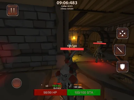 Capturas de tela do Deadwatch iPad 