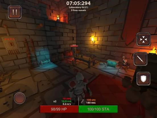 Capturas de tela do Deadwatch iPad 