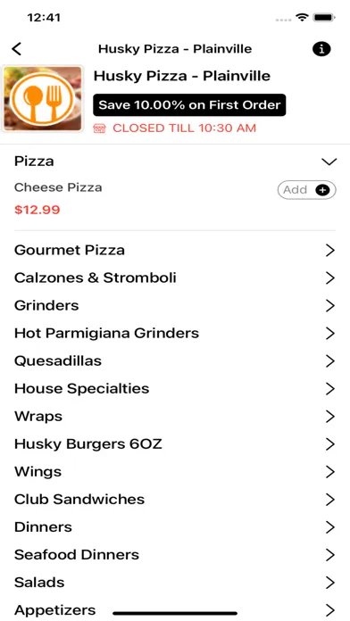 Husky Pizza - Plainville Ekran Görüntüleri