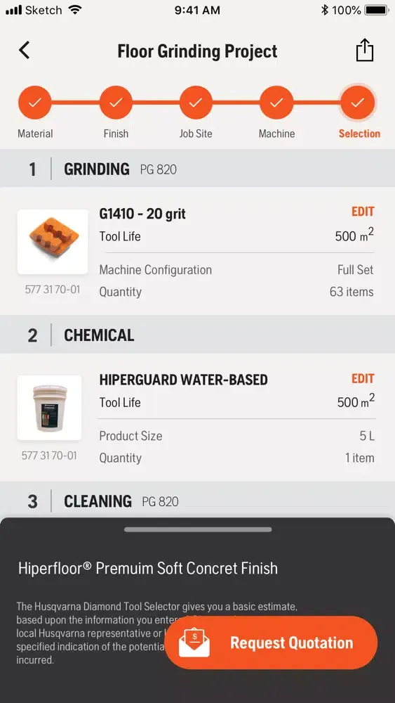 Captures d'écran de Tool Selector