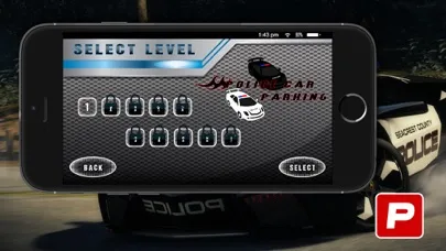 Captures d'écran de 3D Police Car Parking -Real Driving Test Simulator