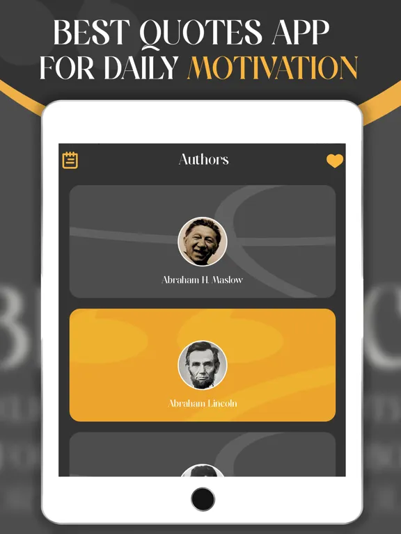 Ảnh chụp màn hình của Brilliant Quotes iPad 