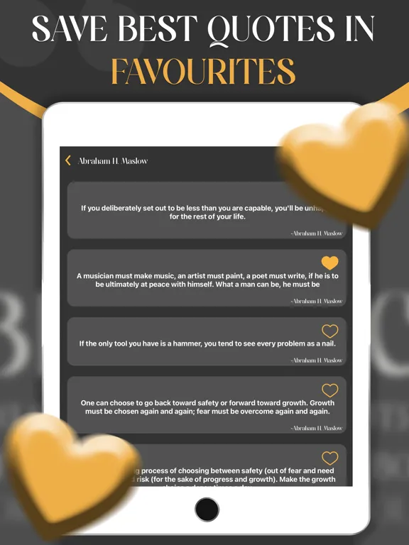 Ảnh chụp màn hình của Brilliant Quotes iPad 
