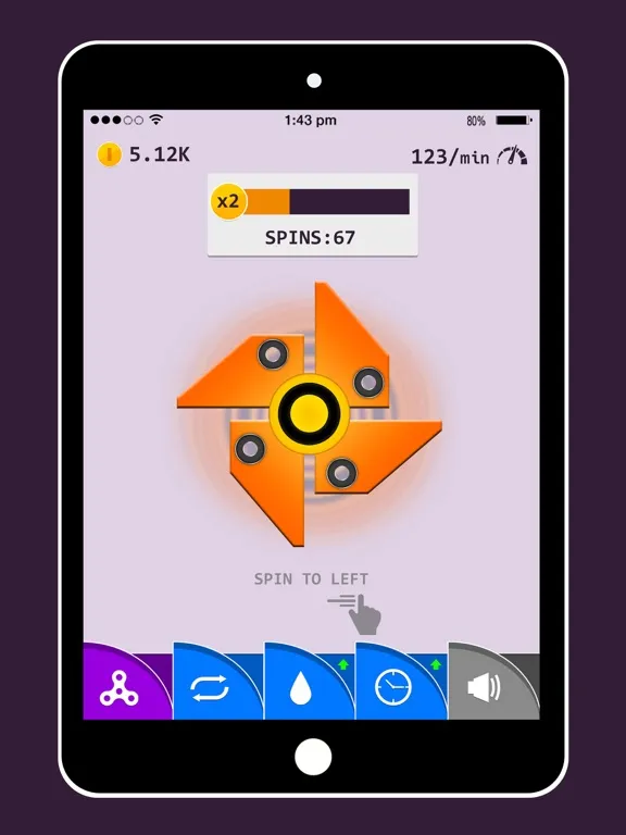 Fidget Spinner: Fidget Spinner Toy iPad  Screenshots