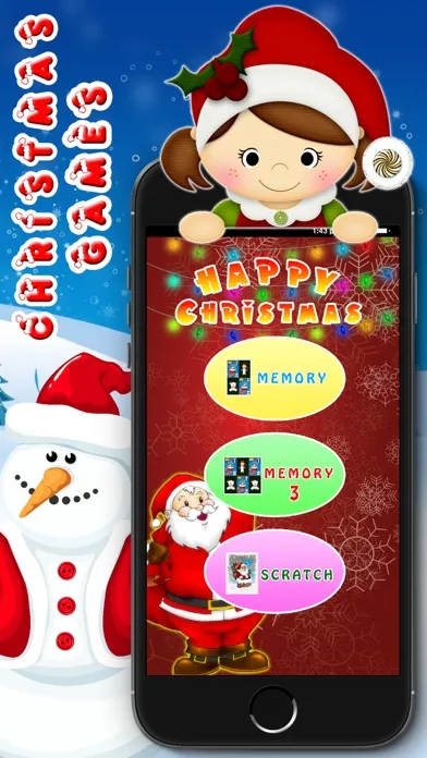 Tangkapan skrin Kids santa Game - Christmas Party for Toddler